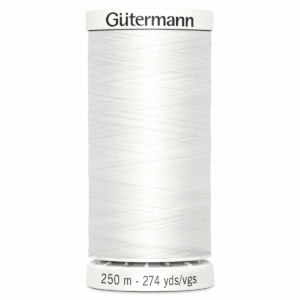 Gutermann 250m - White