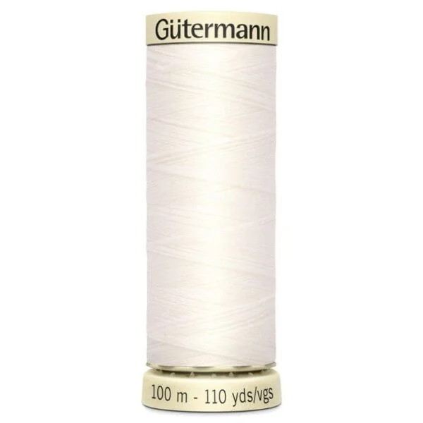 Gutermann 100m - Bridal White