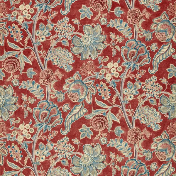 Shalimar Ruby/Teal Velvet